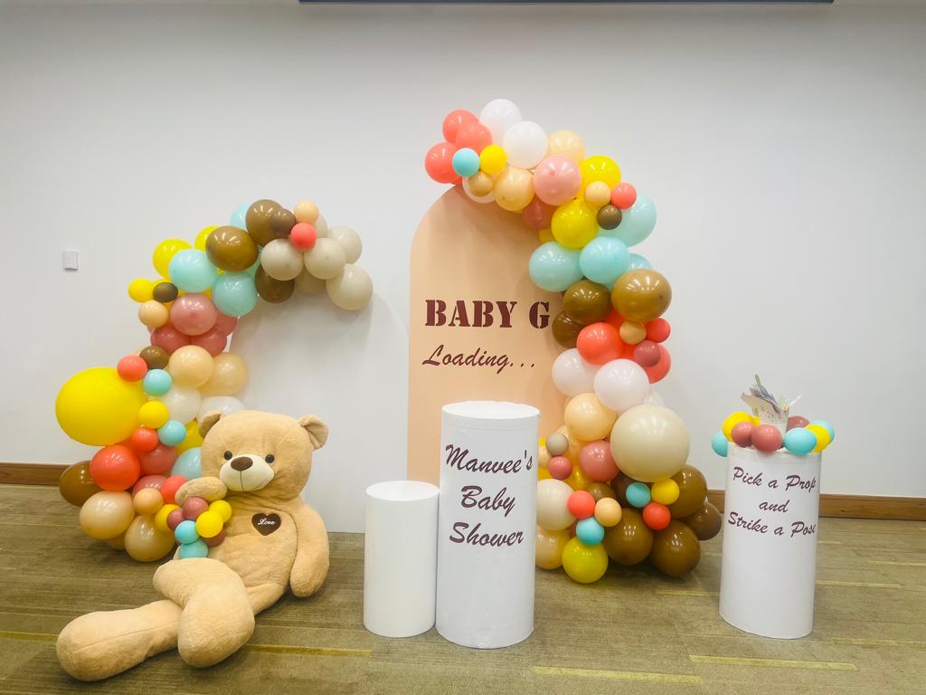 Teddy Theme Baby Shower
