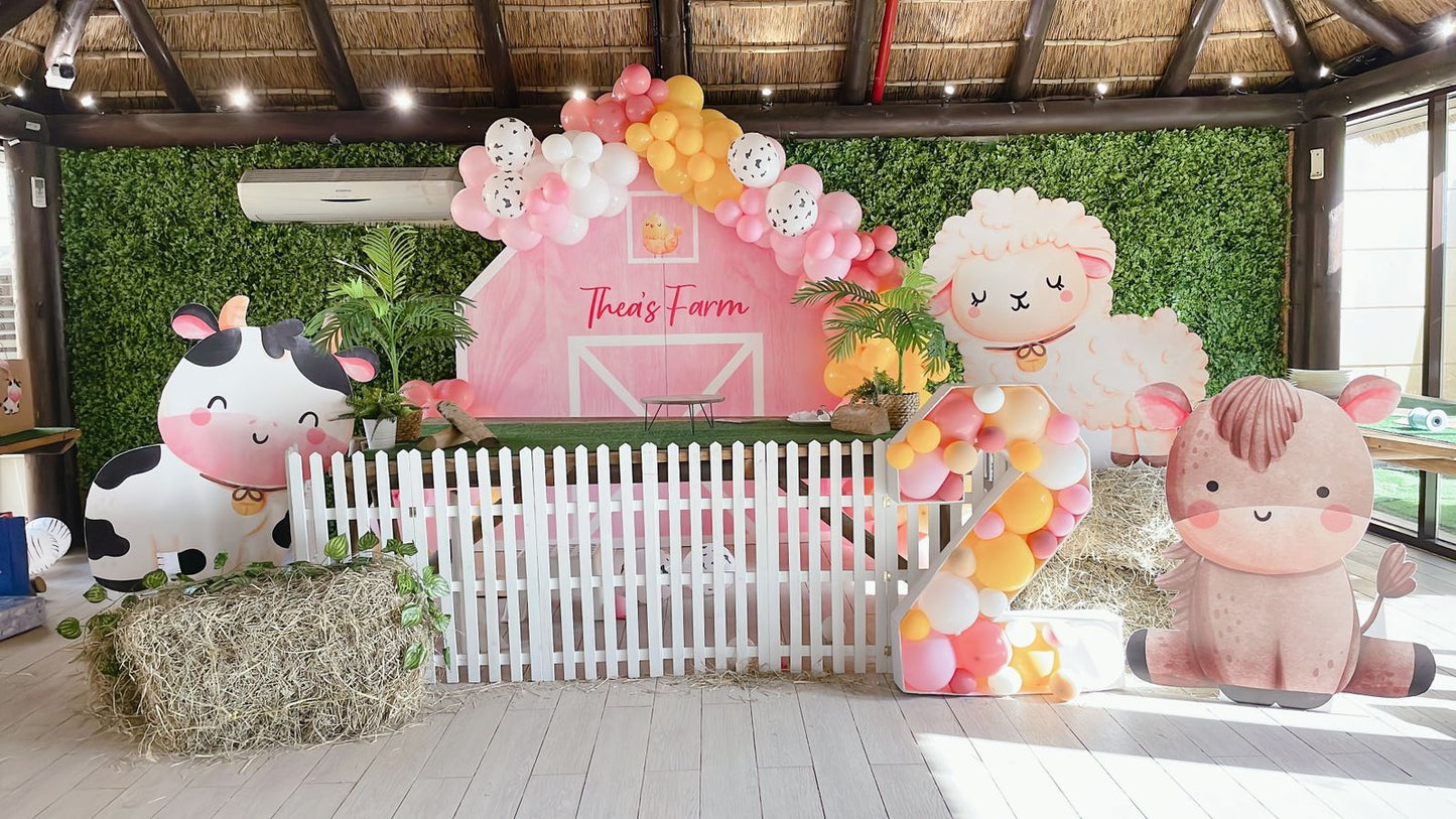 Thea's Farm Theme Birthday Decor