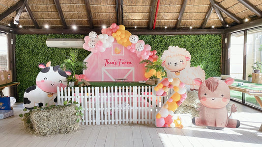 Thea's Farm Theme Birthday Decor