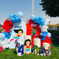 Twin Super Hero Birthday Decor