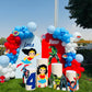 Twin Super Hero Birthday Decor