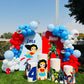 Twin Super Hero Birthday Decor