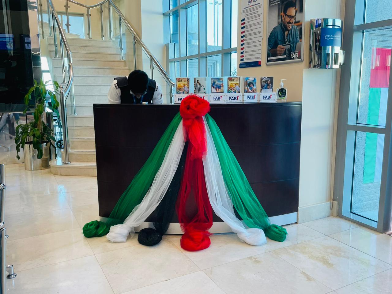 UAE National Day Office Decor 2