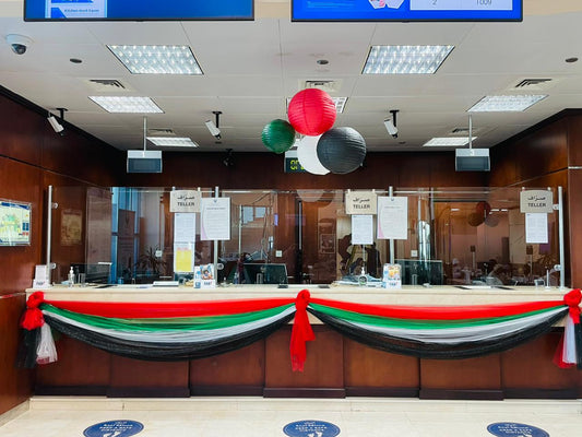 UAE National Day Office Decor 2
