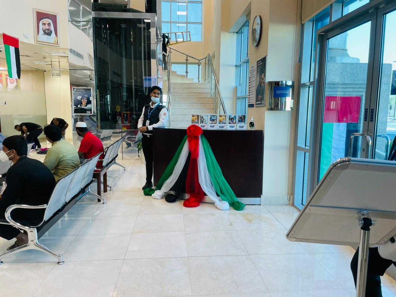 UAE National Day Office Decor 2