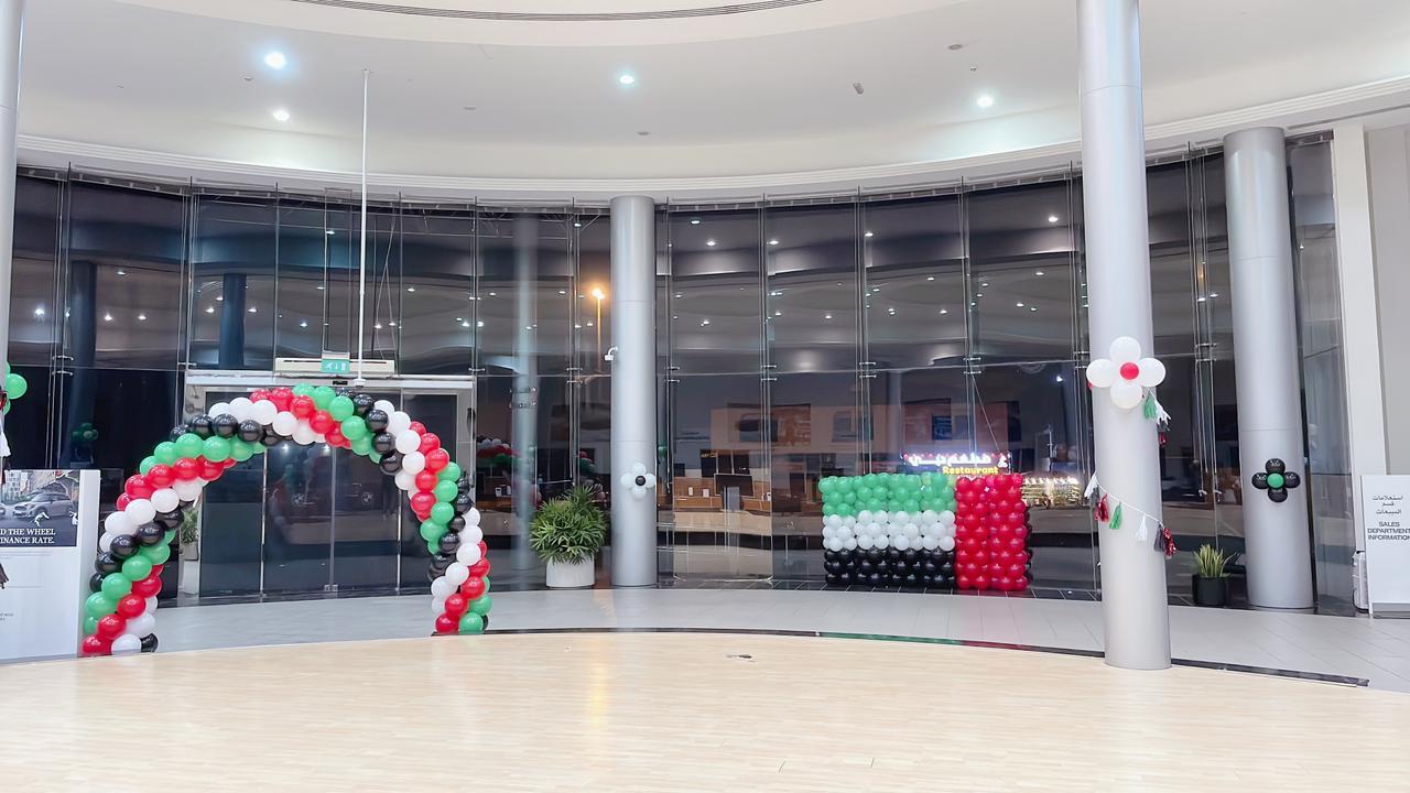 UAE National Day Showroom Decor