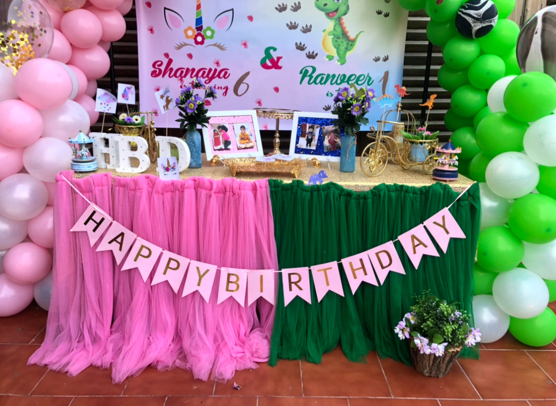 Unicorn And Dinasour Decoration