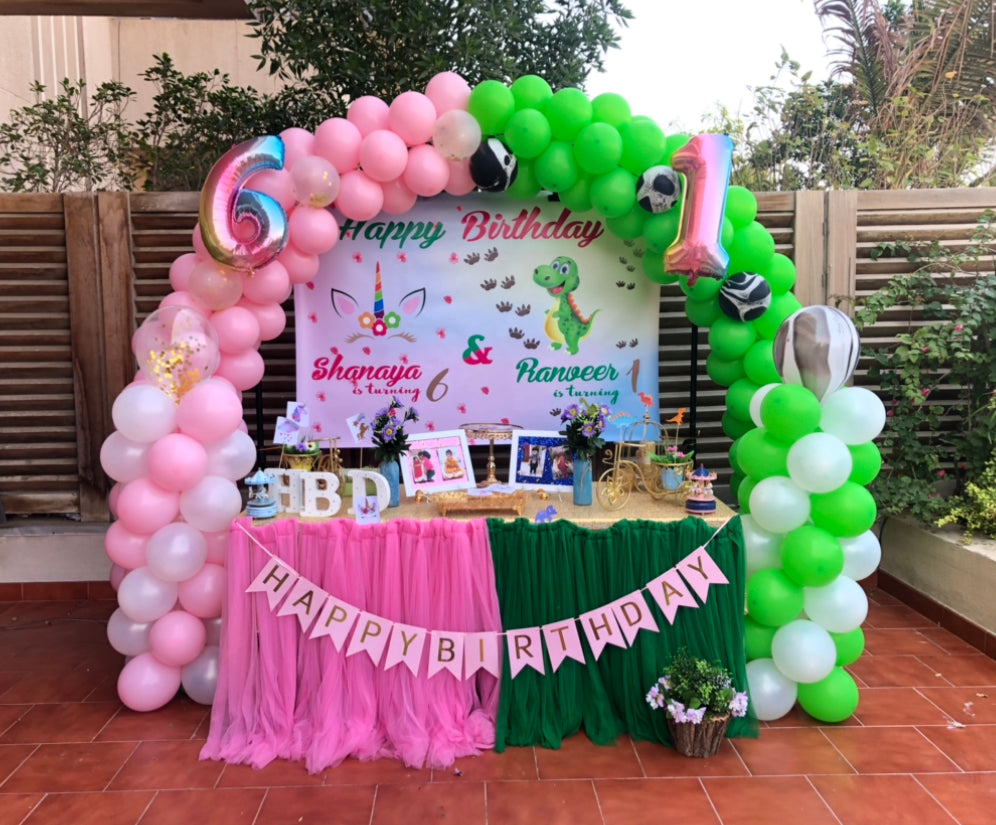 Unicorn And Dinasour Decoration