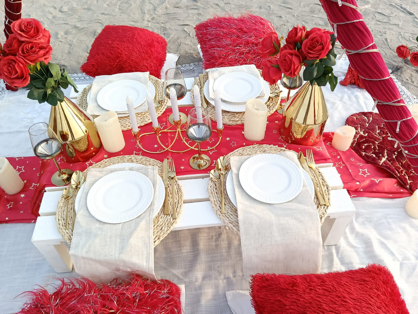 Valentines Day Table Decor