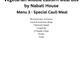 Vegetarian Middle Eastern Meal Box by Nabati House