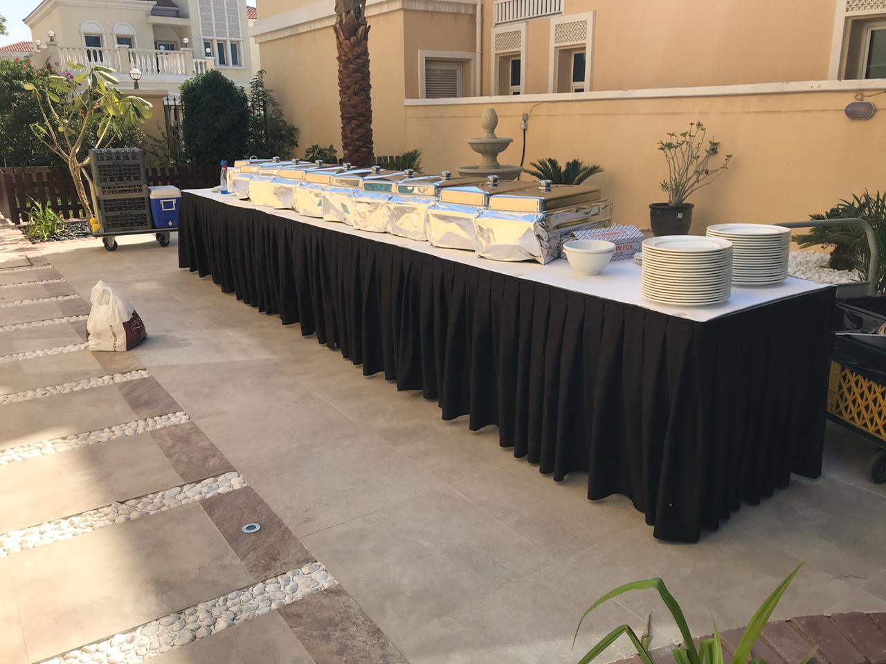 Standard Indian Buffet by Gazebo