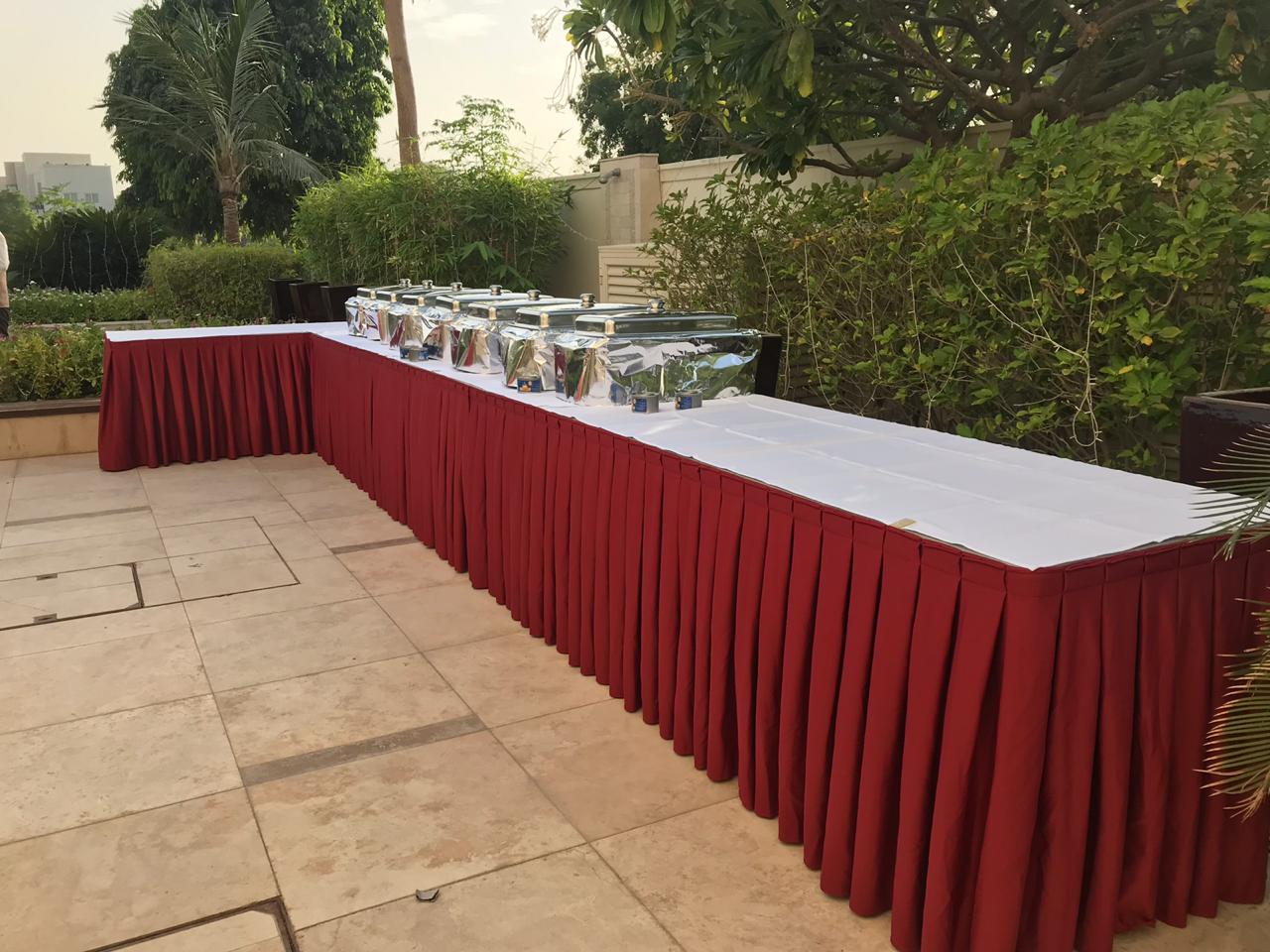 Standard Indian Buffet by Gazebo