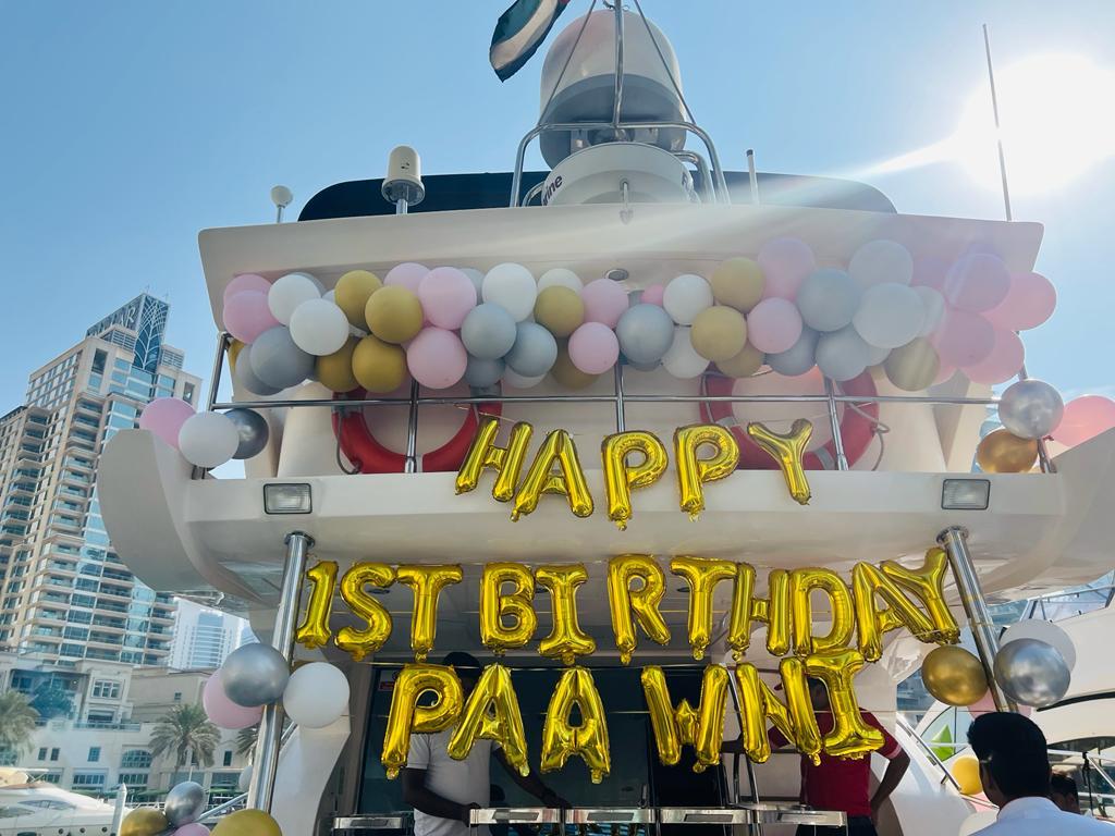 Yacht Birthday Party Decor