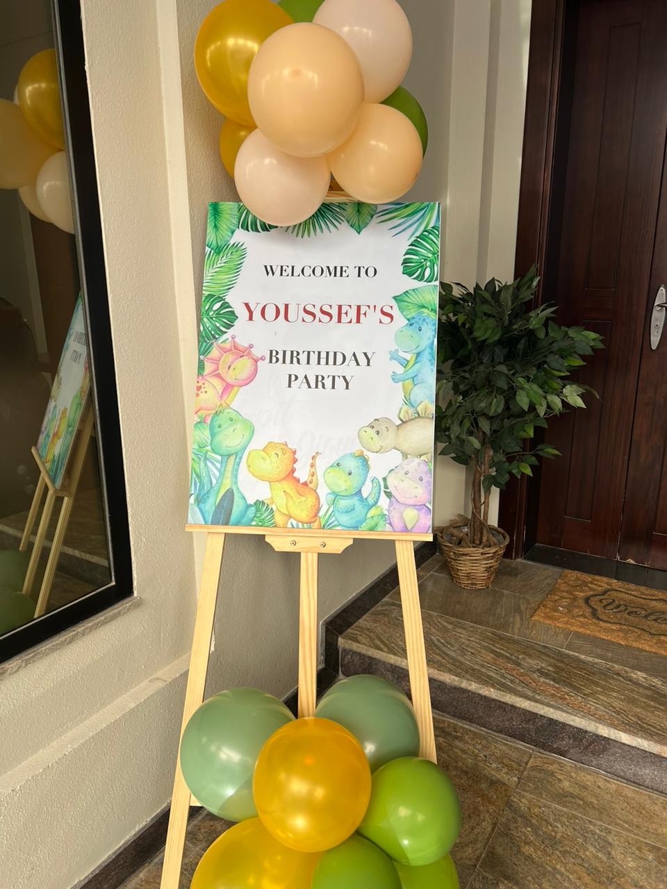Youssef Dinosaur Theme Decor