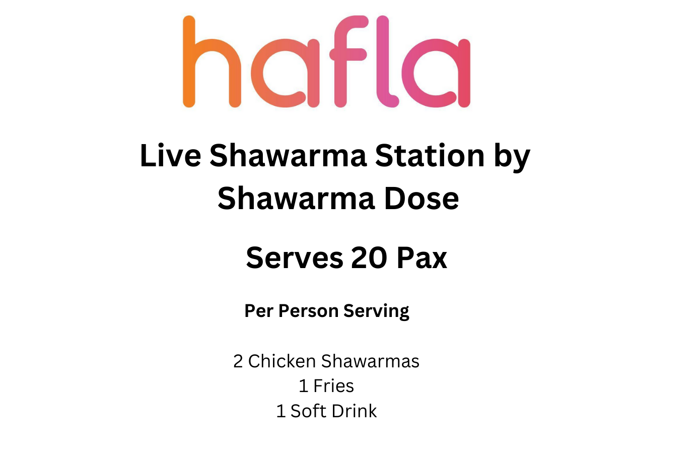 Live Shawarma Station by Shawarma Dose
