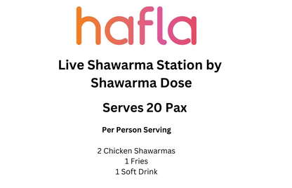 Live Shawarma Station by Shawarma Dose