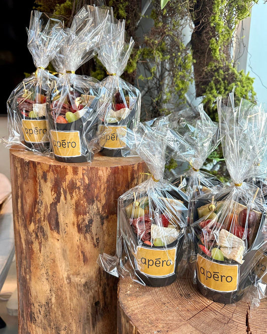 Charcuterie Cups by Apero Boards