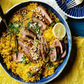 Middle Eastern Lamb Rice Pilaf Live Station by Automatic Restaurant and Grill
