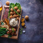 Vegetarian Middle Eastern Meal Box by Nabati House